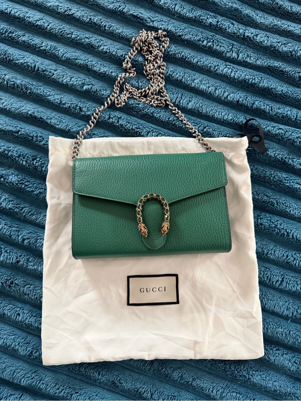 Dionysus leather crossbody bag 💚💚💚